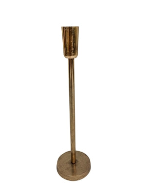 Antique Brass Finish Candlestick 4 Sizes