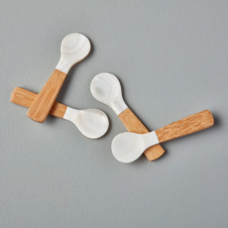 Be Home Seashell & Bamboo Spoon