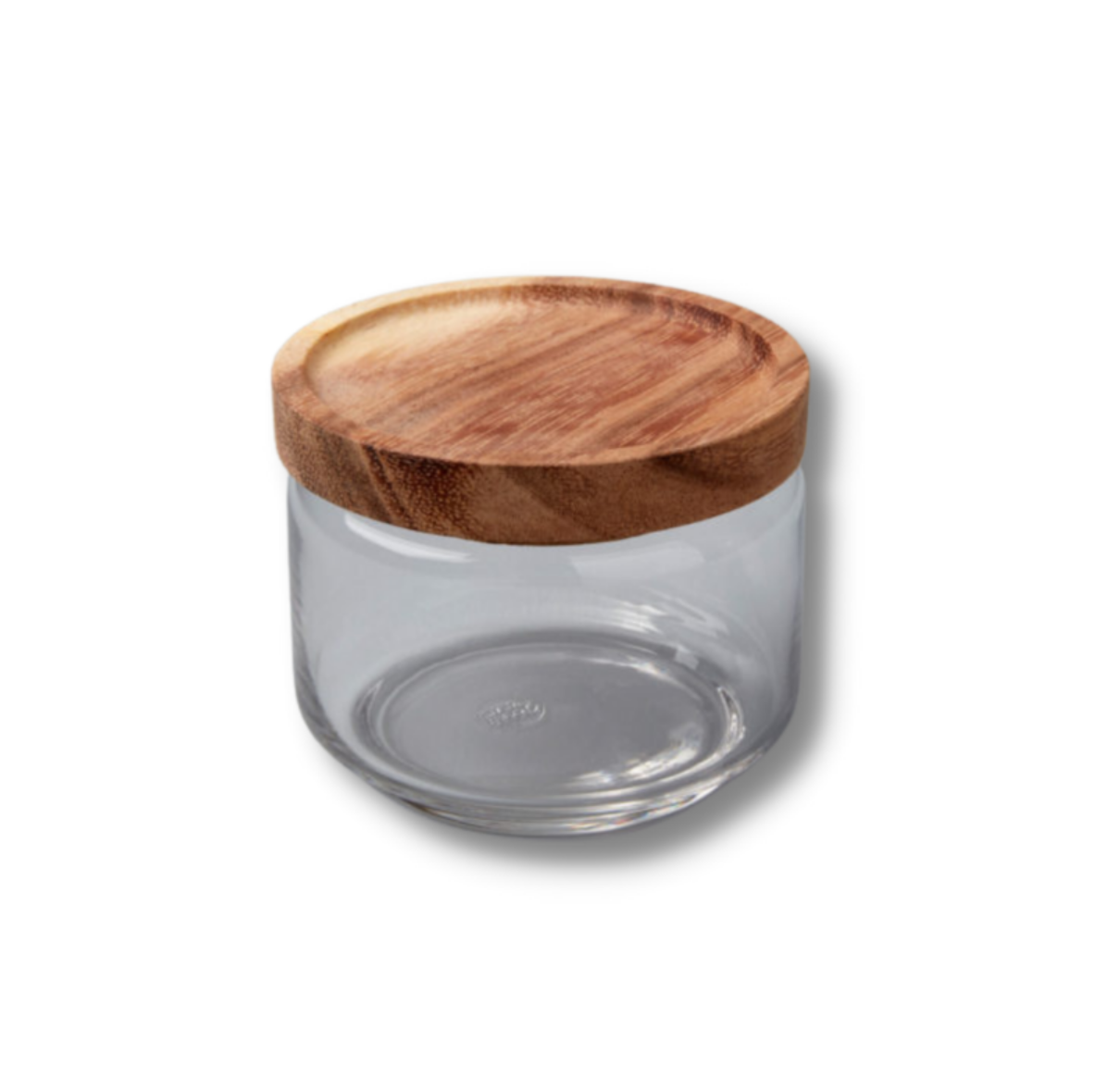 Glass Container with Acacia Lid 3 sizes