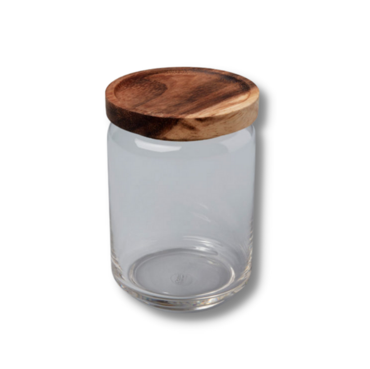 Glass Container with Acacia Lid 3 sizes